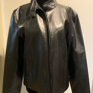 Faux leather jacket from Roxy. Size Medium. Pristine condition.